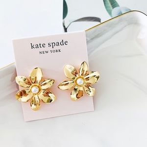 Kate Spade Bloom Flower Stud Earrings